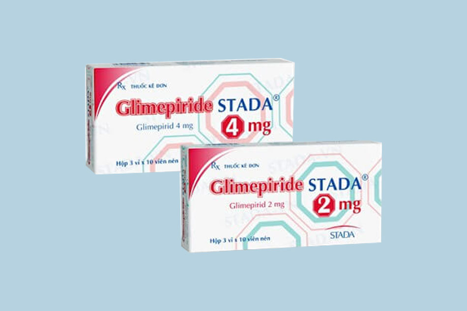 Thuốc Glimepiride điều trị đái tháo đường tuýp 2