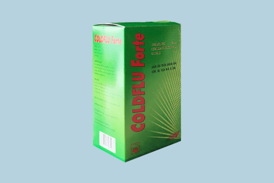 Hình ảnh hộp thuốc Coldflu Forte 