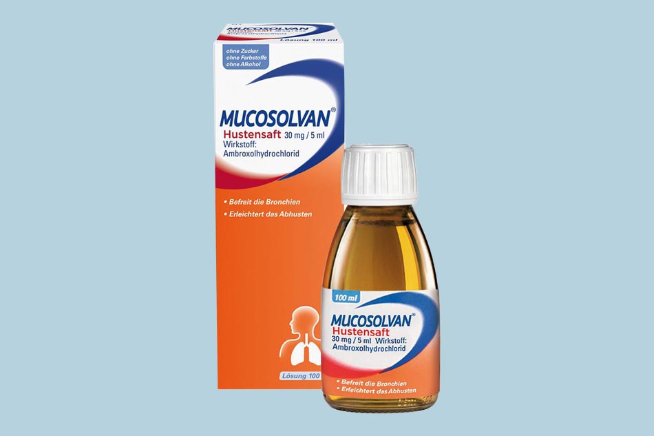 Hình ảnh hộp thuốc Mucosolvan dạng Siro