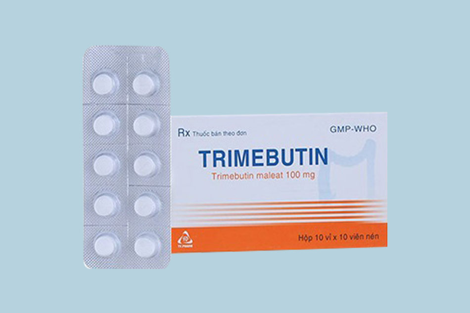 Thuốc Trimebutin được bào chế dưới dạng viên nén