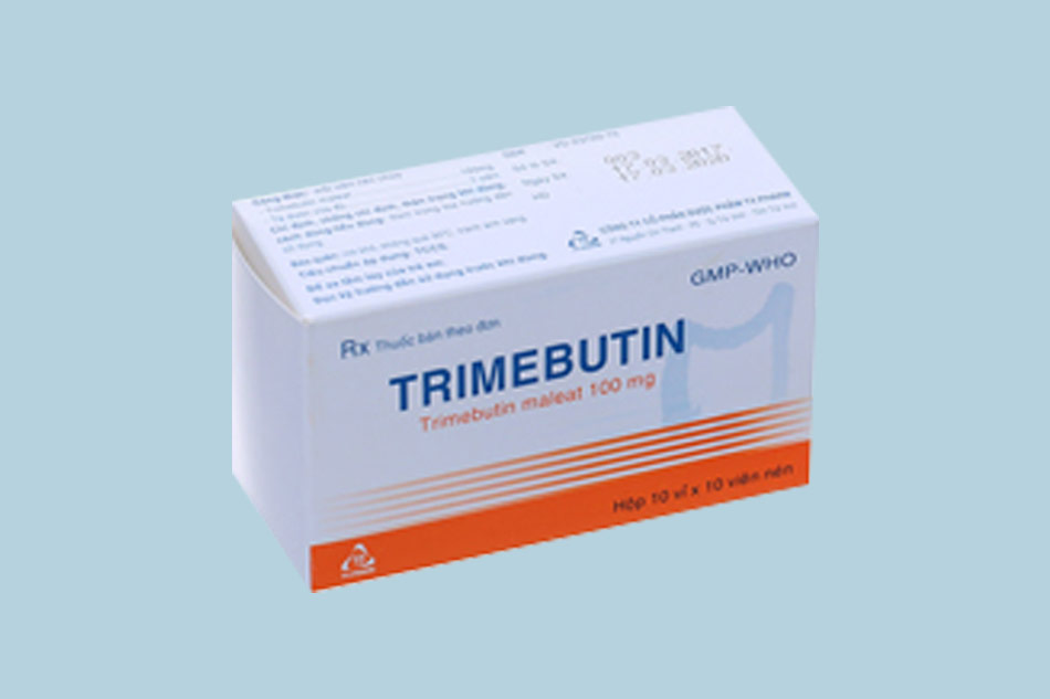 Hình ảnh hộp thuốc Trimebutin