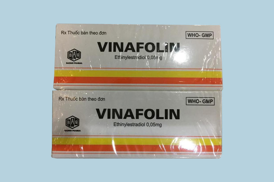 Hình ảnh hộp thuốc Vinafolin