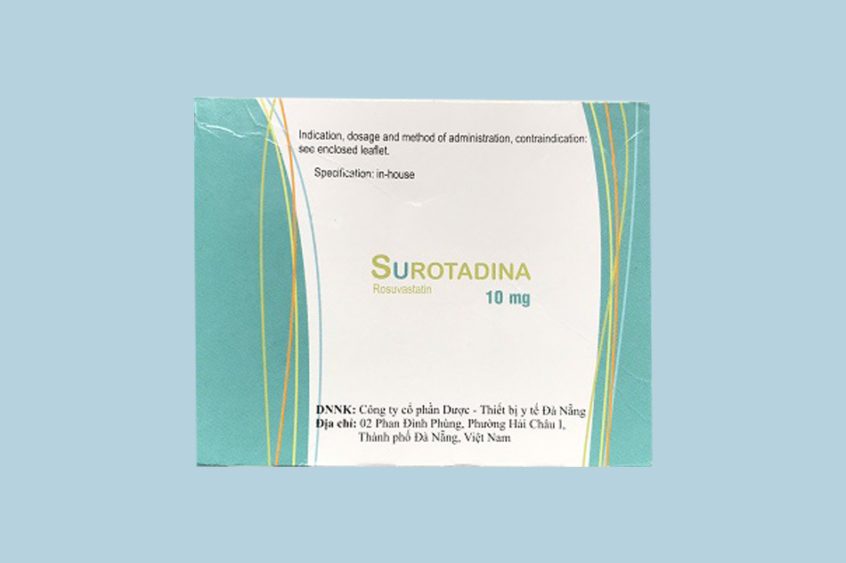 Thuốc Surotadina dành cho người mỡ máu cao