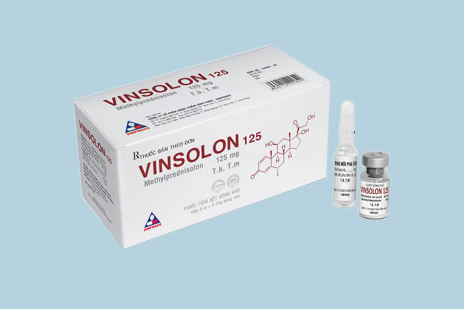 Thuốc Vinsolon 125mg