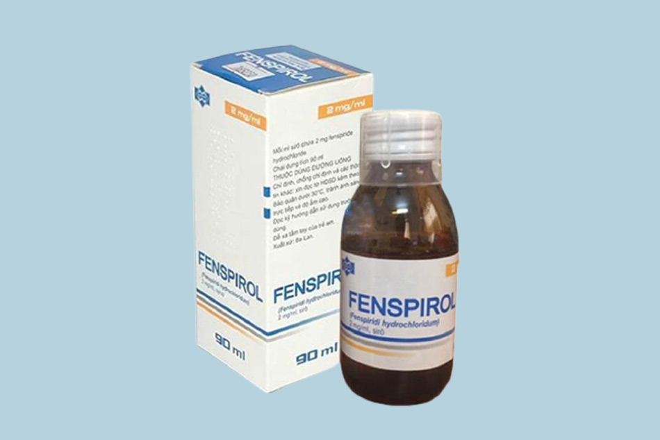 Thuốc Fenspirol thuộc nhóm thuốc tác dụng trên đường hô hấp