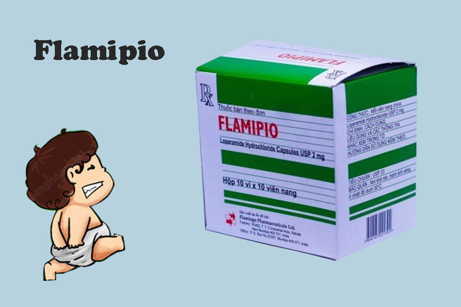 Hình ảnh thuốc Flamipio, thuốc hỗ trợ điều trị tiêu chảy cấp, mạn tính