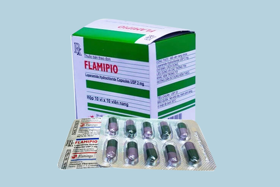 Hình ảnh hộp thuốc và vỉ thuốc Flamipio