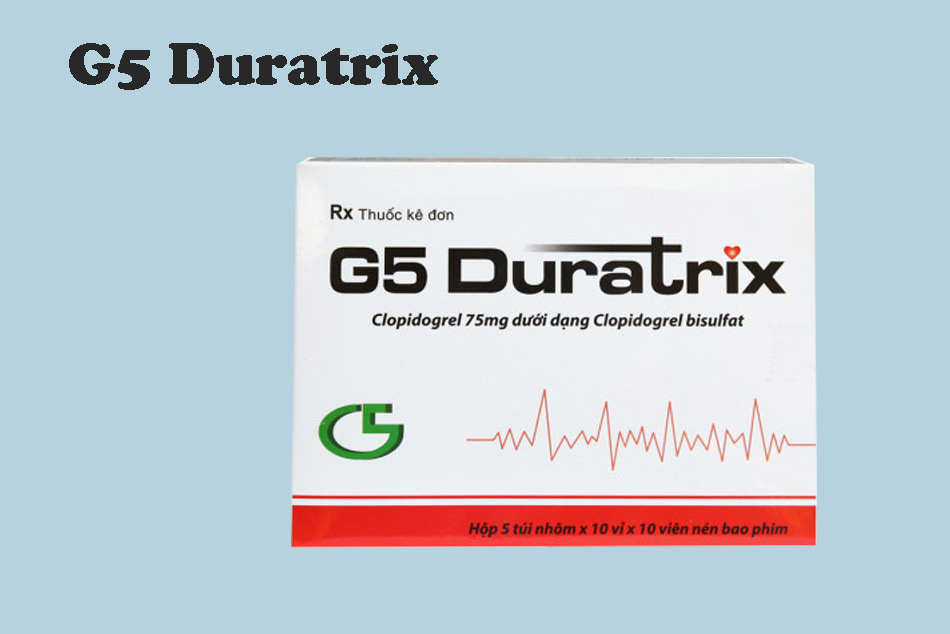 Hình ảnh thuốc G5 Duratrix mặt trước