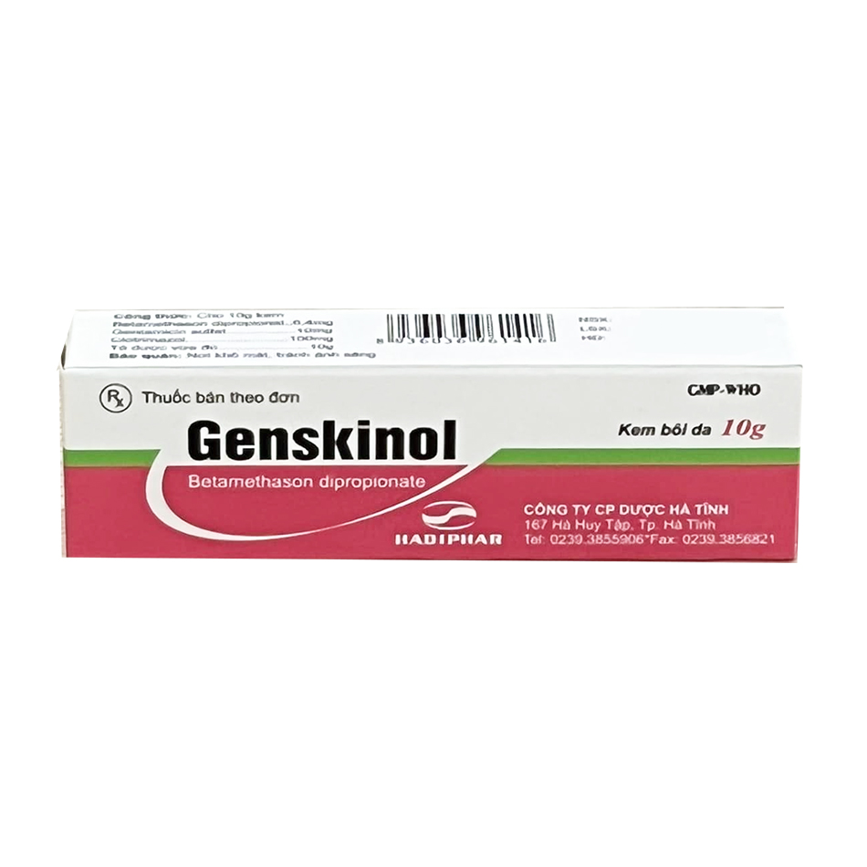Hình ảnh thuốc viêm da Genskinol