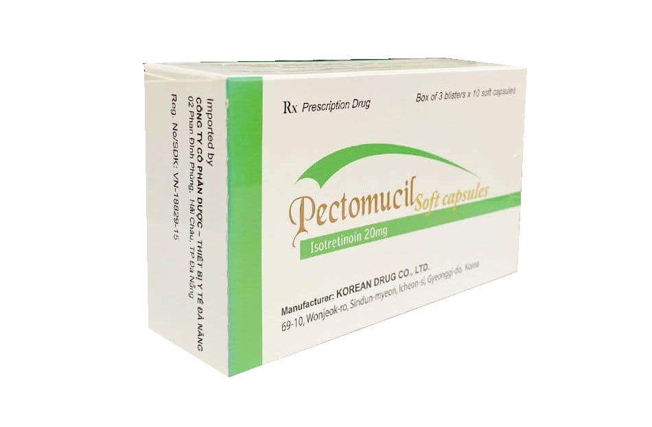 Thuốc Pectomucil Soft Capsule